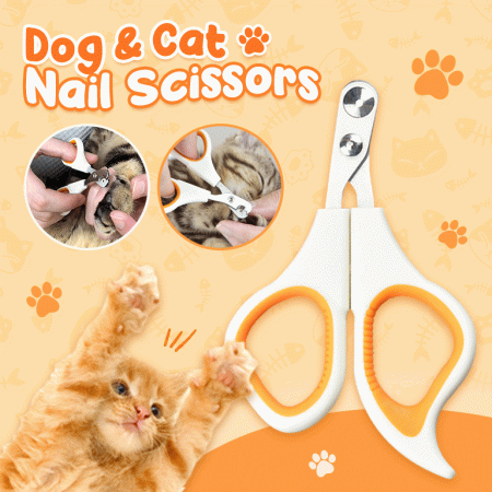 Scissors for Precise and Safe Cutting of Cats' and Dogs' Nails