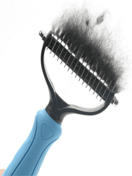 Pet Grooming Tool - 2 Sided Undercoat Rake