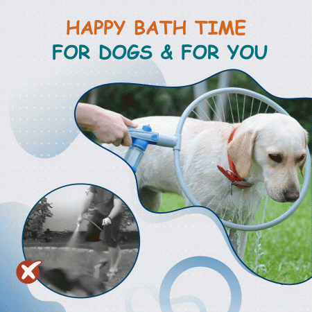 360 Degree Pet Washer Bathing Shower Tool