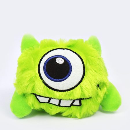 Interactive Monster Plush Giggle Ball Dog Toy