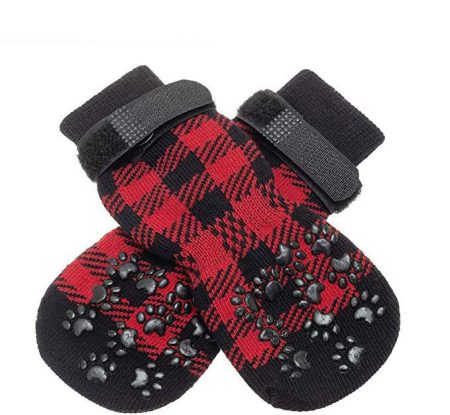 Anti-Slip Paw Dog Socks
