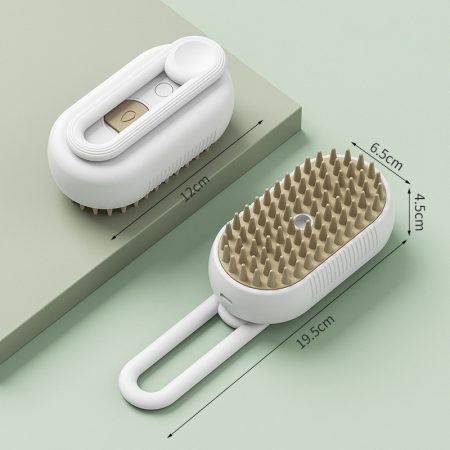 Massaging Grooming Comb Steamy Cat Brush